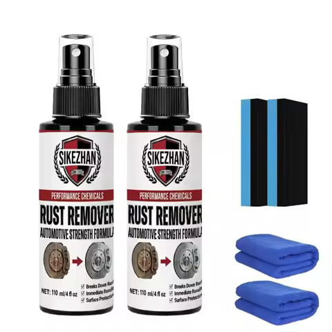 Powerful Car Rust Remover Spray Iron Dust Cleaning for Wheels & Metal Parts Auto Detail Rust Convert