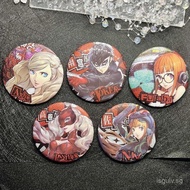 Persona Takamaki Kyoko Rain Palace Lotus Double Flash Bar P5r Yosuke Shinjima True Student Badge Gou