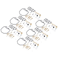 winnsg 6 Sets Motorcycle Carburetor Repair Kit Professional Replacement for CBX1000 CBX1050 1978‑198