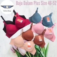 PS Baju Dalam Extra Besar Cup Saiz 4 Cakut 46-52 DE Extra Plus Big Size Bra non wired with 4 hook co