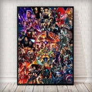 Avengers EndGame Canvas Poster Movie Poster Canvas Wall Art Home Canvas Painting for Living Room Hom