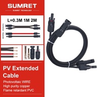 PV solar photovoltaic MC4 cable extension Anderson extended AWG13 AWG11 AWG9 wire cable 2.5/4/6 mm2 