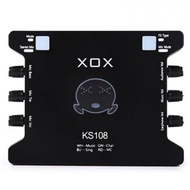 Original Xox Ks108 Exteral Karaoke Recording Sound Card