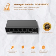 Ruijie RG-ES205GC Switch Smart Cloud Managed | 10 ports | Official Warranty
