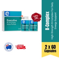 EUROBIO Executive Bio B-Complex Active Formula (2x60s) | Vitamin B Complex B Complex Vitamin B Vitam