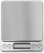 Digital Scale 2000g x 0.1g Gold Silver Coin Gram Pocket Size Herb Grain,Food Scale with 2 Trays, LCD