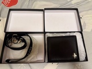 Patrick Cox 銀包加電話繩