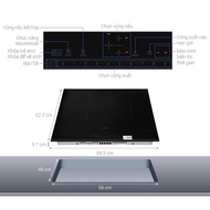 Bosch PVJ631FB1E built-in 3-zone induction cooker