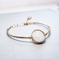 小圓圓  白水晶  手鐲