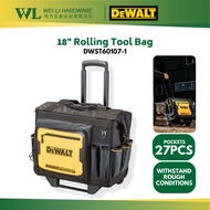 DEWALT DWST60107-1 18" PRO Rolling Tool Bag Heavy Duty / DEWALT Trolley Tools Bag