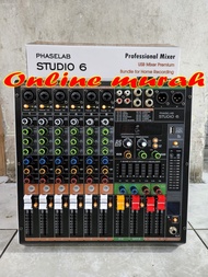 Mixer Audio Phaselab studio 6 6CH Soundcard Original