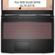 Keyboard Cover for MSI GL76 17.3" GI66 GF66 15.6 Inch Katana GF76 Sword 15 A11UC GL66 Keyboard Prote