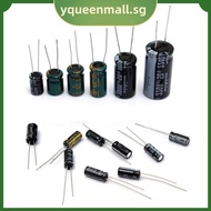 【QUMMALL】120Pcs 15 value 50V 1uF-2200uF Electrolytic Capacitor Assortment Kit Set