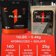 [Free Shaker] Nutritional Protein Supplement Rule 1 Isolate/Hydrolysate Pack of 2LBS (900g) to try