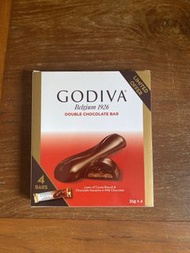 Godiva double chocolate bar