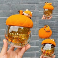 （需預訂）Starbucks狐狸有蓋玻璃杯