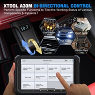 XTOOL A30M OBD2 Scanner Full System Bluetooth Car Diagnostic Tools Bi-directional Scanner 21 Reset F