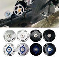 [1 bag] Exquisite Class 101 Factory CNC Aluminum Underbody Button for Vespa All Models