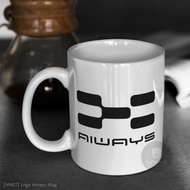 Aiways Symbol Mug Glass Car Logo Ceramic Cup Icon