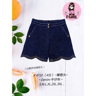 ✨READY STOCK ORIGINAL✨ P4710 100% 68 Brand Sixty Eight Brand  Short Pants 68牌子 4分 牛仔时装短裤