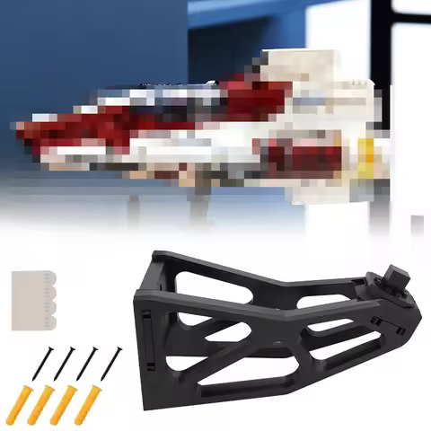 DIY Building Block Wall Display Bracket Wall Mount Holder for Lego 75275 UCS A-Wing Star Wars
