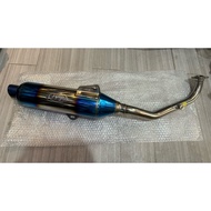 A1 JVT PIPE V4 SHARK TIP NMAX V2 AEROX V2 TITANIUM/