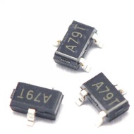 50PCS AO3407 A79T 4.3A/30V SOT-23 MOS P-Channel MOSFET SMD transistor