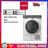 {FREE SHIPPING} Electrolux 8kg UltimateCare 500 EDH804H5WB / EDH803J5WC heat pump dryer / Teka SHK 7