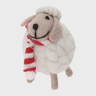 【Mark’s】Mocomoco Animal手工羊毛氈聖誕擺飾 ‧ 圍巾小羊