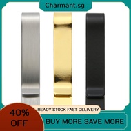 1pcs Metal Stainless Steel Money Clip Holder Folder Collar Clip