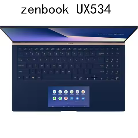 Keyboard Covers Protector for ASUS zenbook 15 UX534ftc UX534FT F FA UX534 UX 534 UX533 15.6 inch cle