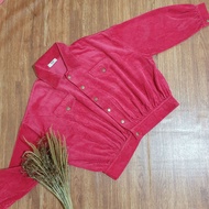 corduroy jacket wanita