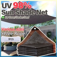 COD Sun Shade Sail Garden sunshade Net Car Cover Sunshade Net Outdoor Anti-UV Awnings sun Shelter Ga