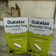 Dulcolax suppositoria 5mg untuk anak Harga per box isi 6 suppositoria