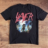 OFFICIAL SLAYER BAND T-SHIRT - LIVE UNDEAD '84 ORIGINAL MERCHANDISE