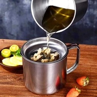 Oil Pot 1 Liter Oil Filter Cooking Oil Filter Container/ Oil Storage Container/ CF-14