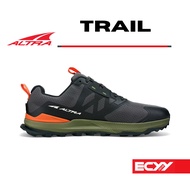 ALTRA Mens Lone Peak 7 Black Gray Trail Running Shoes