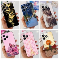 Realme C53 / Realme N53 Case Soft TPU Silicone Realme C53 C 53 Realmen53 Casing Back Cover Fashionab