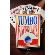 Jumbo Mega Poker Card 12.5cm X 9cm