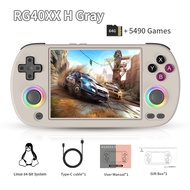 ANBERNIC RG40XX H Handheld Game Console 4.0 Inch IPS Screen Joystick RGB Lighting Retro Video Gaming