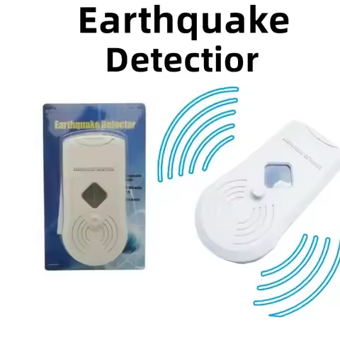 Detector Earthquake Alarm P-wave Vibration Alarm Earthquake Detector Motion Household Sensitive Devi