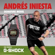 佐敦門市 全新 Casio G-Shock x 恩尼斯達 Andrés Iniesta DW-5600AI-1 DW-5600 DW-5600E DW-5600AI DW-5600VT 聯乘 cros