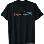 Airplane Art For Men Aviation Instructor Airline Pilot T-Shirt