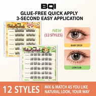 MATA BQI GLUELESS FALSE EYELASHES 12 VARIATIONS GLUELESS FALSE EYELASHES PREMIUM FALSE EYELASHES