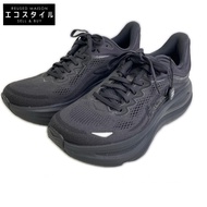 Hoka One One 1162011 黑色 Bondi 9 跑鞋，尺寸 27.0（二手）