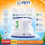 SENJOLO CAST 3 Inch Bone Fixation Bandage – Veterinary Bone Fracture Bandage Waterproof, Breathable,