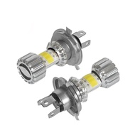 12V-80V Lampu Depan Motor Lampu Led Motor Super Terang Depan Lampu H4 Led Motor Bohlam 8 sisi Lampu 