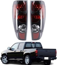 Tail Lights Compatible With 2004-2012 Chevry Colorado GMC Canyon Driver and Passenger Sid Transparen