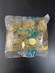 （97年壹毫紀念幣 ）原封香港1997年紀念幣壹毫硬幣 Government of Hong Kong Commemorative Coins 1997 $0.1