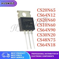 1-5PCS CS20N65 CS20N60 CS30N20 CS48N75 CS64N90 CS64N18 CS64N12 CS10N60 TO-220 Field Effect Transisto